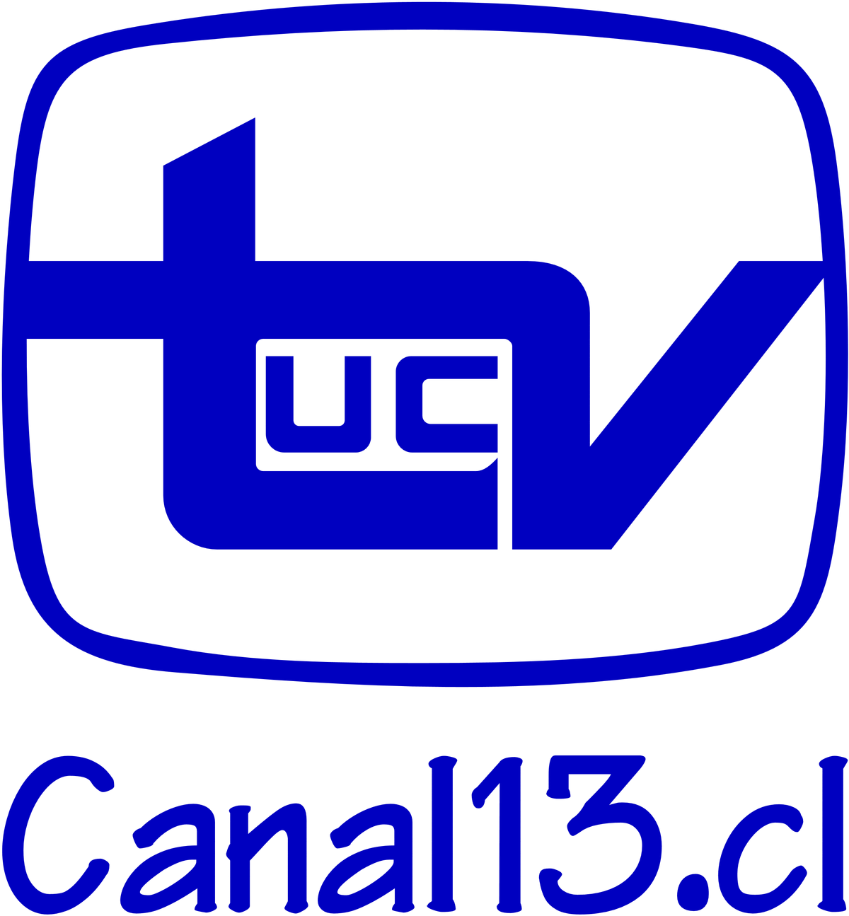 Canal 13 (Chile), Logopedia