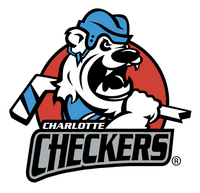 Charlotte Checkers logo (2002-2007)