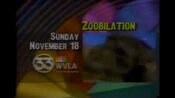 WVLA-TV 33 Zoobilation promo November 1990