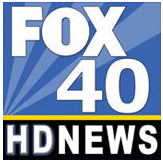 Fox 40 News logo (August 2012–December 2017)