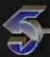 standard KALB 5 "arrow" logo, mid 1980s