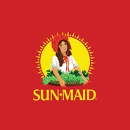 Logo with red background