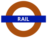 London Rail roundel small