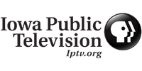 Iowa Public Television logo black