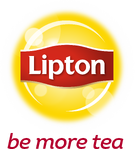 Logo with slogan "Be More Tea"