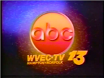 WVEC station ID from ABC's "We're With You on ABC" campaign (1984)