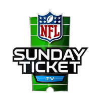 "NFL Sunday Ticket .TV" version of the logo