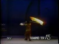 On-screen temperature bug from February 1991