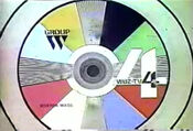 A color test pattern during the 1970s