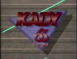 KADY Logo 1989-1990