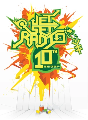 Jet Set Radio 10th Anniversary | Logopedia | Fandom