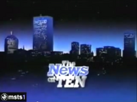 WLVI The News at Ten open, 1986