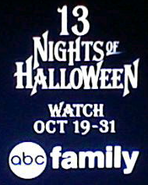 Abc family 13 nights of halloween logo 2014