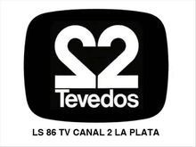 Logo-Tevedos-Ls 86 tv canal 2 la plata