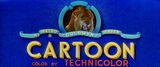 1950s cartoon logo formatted in CinemaScope. (1954-1958)