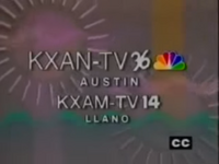 Station ID for KXAN and former Llano satellite KXAM (1990–1992)