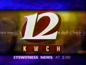 KWCH 12 Eyewitness News 5:00 p.m. open (2000–2002)