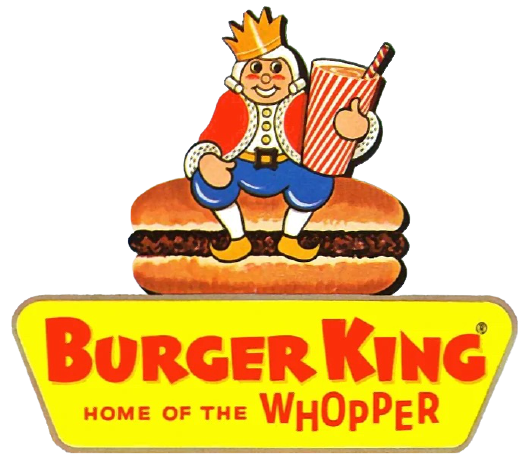 Burger King Old Logo - Free Transparent PNG Clipart Images Download