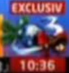 Exclusiv Christmas on-screen bug (2009–2011)