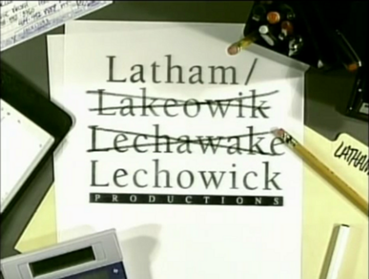 Latham Lechowick Productions Closing Logo Group Fandom