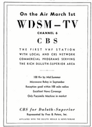 WDSM-TV 1954 (pre sign on)