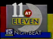 News 15 11:00 p.m. news open (1993-1996)