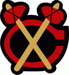 Chicago blackhawks alternate logo black and red