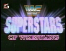 WWF Superstars of Wrestling Logo