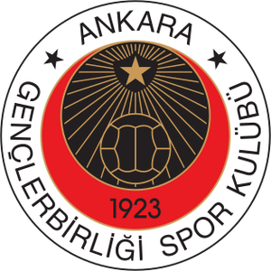 Gençlerbirliği Spor Kulübü logo (black trim)