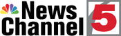 NewsChannel 5 logo (2013–2016; the logo did not include the Gannett byline on-air,. The byline was retired in 2015 with the Gannett-Tegna split)