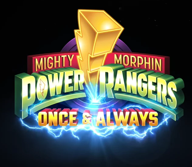 mighty morphin power rangers logo vector
