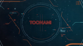 Toonami on-screen Forge T.I.E.-themed logo 2