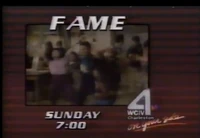 WCIV 4 promo for FAME in 1985