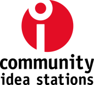 Secondary "Community Idea Stations" logo