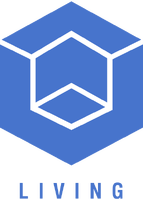 Blue version with name in Helvetica Condensed font