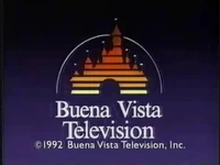 A Buena Vista Television logo that has a copyright stamp usually © [YEAR] Buena Vista Television, Inc.