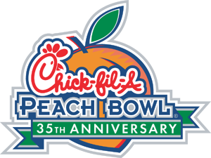 Peach Bowl 35th Logo