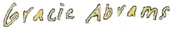 Gracie Abrams 2021 Logo