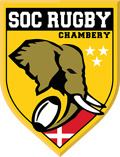 Logo SO Chambéry rugby (3 étoiles)