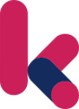 On-screen bug (magenta and navy) (2015-present)