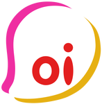 This version of the logo (and its variations) is used for some sponsorships, web-based radio station Oi FM and for Oi Rdio, the name under which Rdio was available in Brazil until the partnership ended in 2013 and Rdio took over the Brazilian operation.