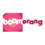 Boomerang pink variant logo (used in live-action shows) SVG NEEDED