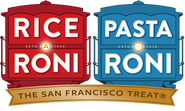 Logo with 'Rice-A-Roni'.