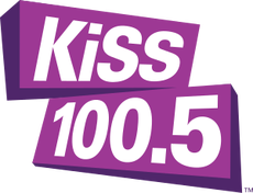 KiSS 100.5 (CHUR) logo
