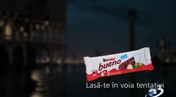 Kinder Bueno Coconut, Logopedia