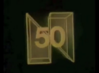 The first appearance of the new NBC N logo (NBC 50th Anniversary Celebration)