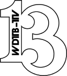 Alternate logo with the station name inside a stylized "13"