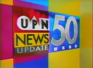UPN 50 News Update bumper (1995–1997)