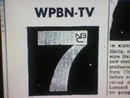 WPBN's logo from a 1959 newspaper ad.