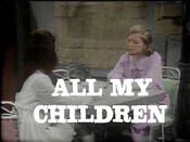 ''All My Children'' Video Close From March 15, 1971